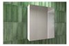 AQUAFORM - szafka łazienkowa wisząca z lustrem 1D 2S OTTIMA 60 biały połysk 60x60x15  AQ.401-1506011